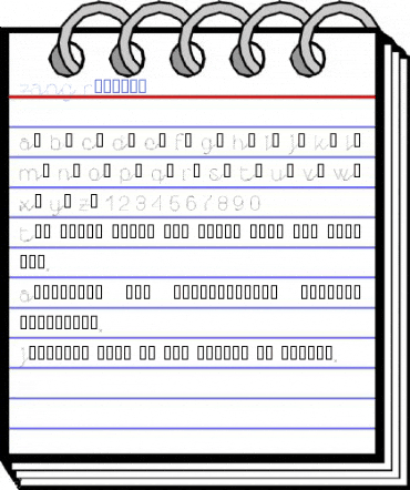 ZANG Regular Font