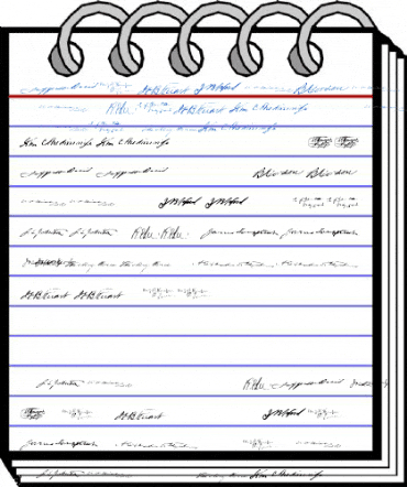 ConfederateSignatures Regular Font