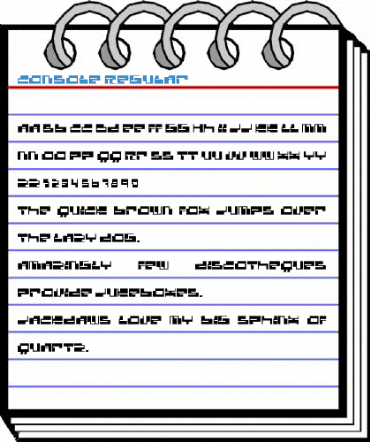 Console Regular Font