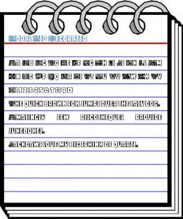 Copal Std Decorated Font