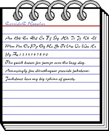 CorridaC Regular Font