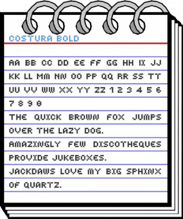 Costura Bold Font