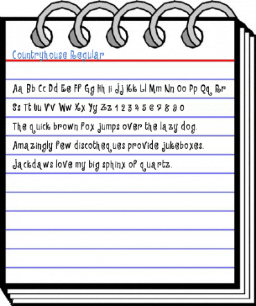Countryhouse Regular Font