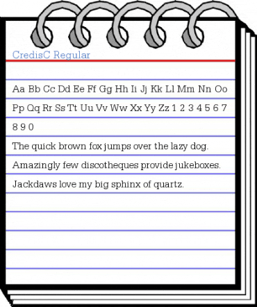 CredisC Regular Font