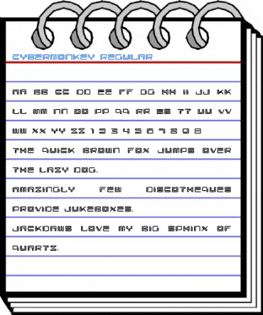 CyberMonkey Regular Font