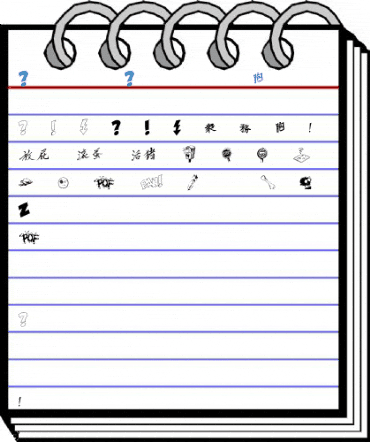DammnedDingbats Initials Font