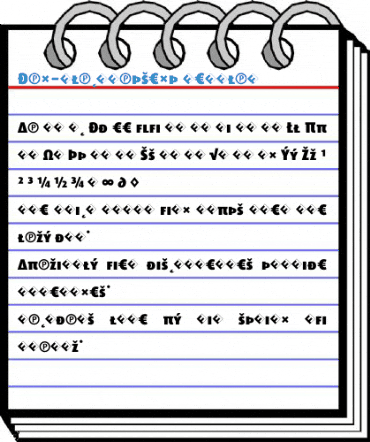 Dax-BlackCapsExp Regular Font