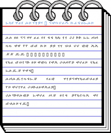LHF Def Artist | CONVEX Regular Font