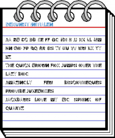 DeKunst Initialen Font