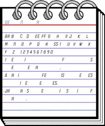 Delux Normal Font