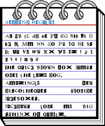 Demand Regular Font