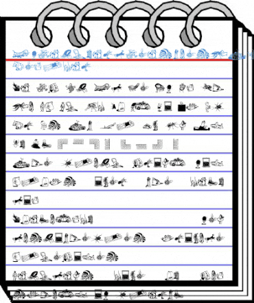 DfBackyardBeastiesITC Regular Font