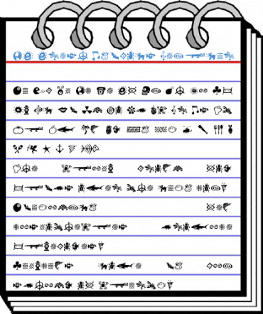 DF Fresh Symbols Regular Font