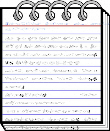 Zapfino Extra LT Ornaments Regular Font