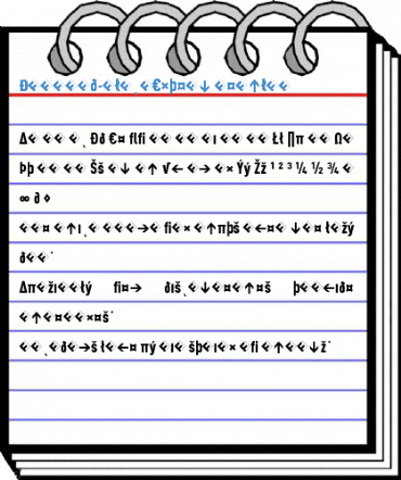 DINCond-BlackExpert Regular Font