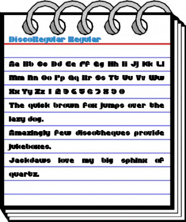 DiscoRegular Regular Font