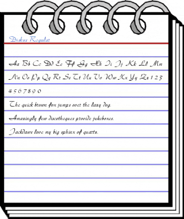 Diskus Regular Font