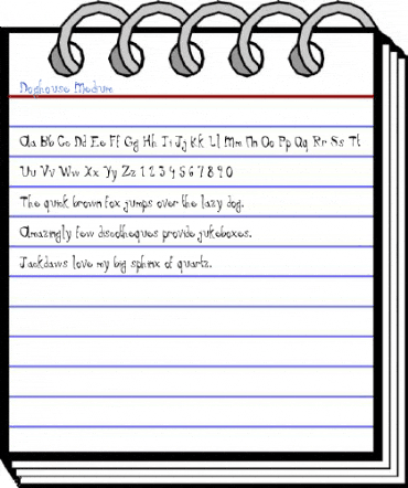 Doghouse Medium Font