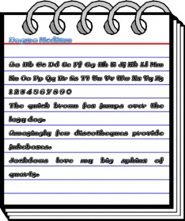 Dogma Medium Font