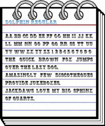 Dolphin Regular Font