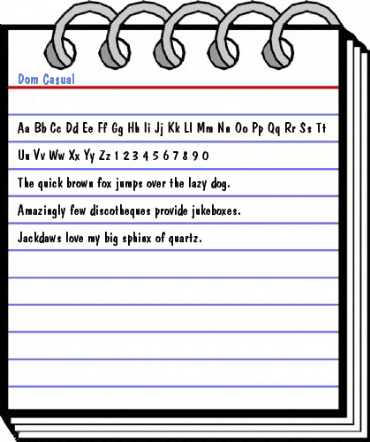 Dom Casual Font