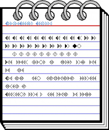 DoubleDigits Diamond Font