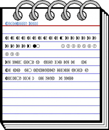 DoubleDigits Round Font