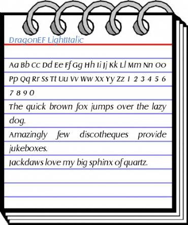 DragonEF Font