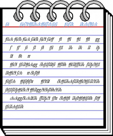 DTL Fleischmann T Alt Italic Font