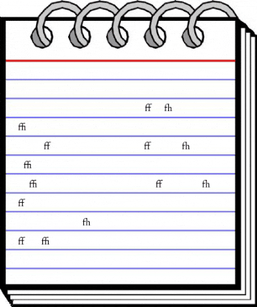DTLHaarlemmerD Alt Font