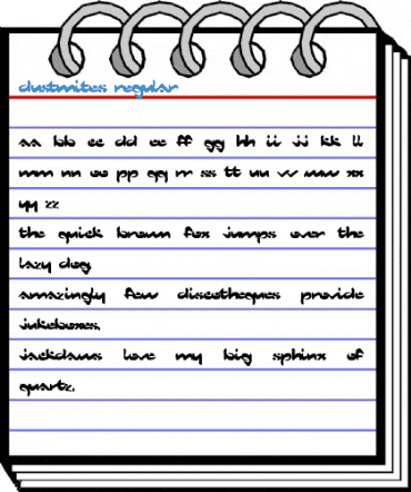 DustMites Regular Font