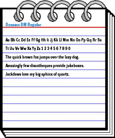 Dynamo DM Regular Font