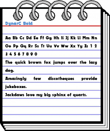 DynarC Bold Font