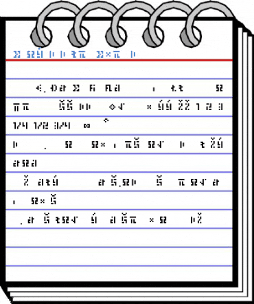 Eboy TNTAlphaExpert Font