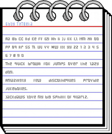 Eboy TNTBeta Font
