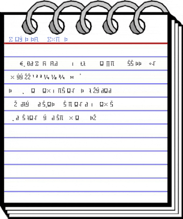 Eboy TNTGammaExpert Font