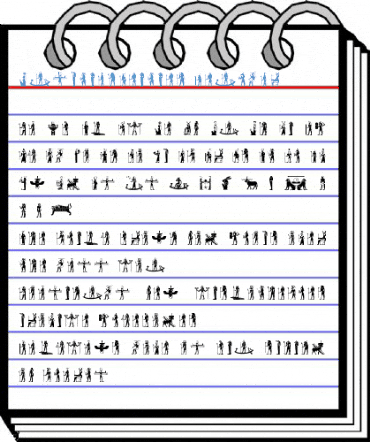EgyptianDeities Regular Font