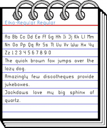 Eiko-Regular Font