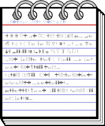 Electronics Regular Font