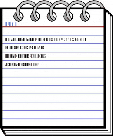 Empire Regular Font