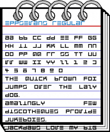 EppsEvans Regular Font