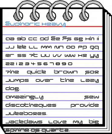 Euphoric Heavy Font