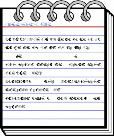 EuroDecoEF Two Font