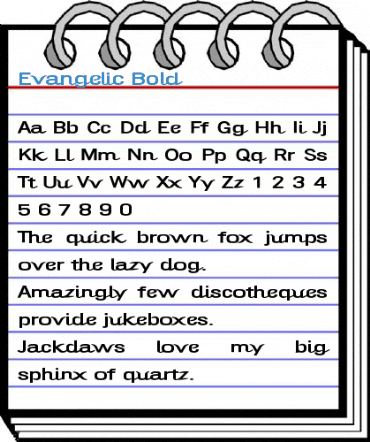 Evangelic Bold Font