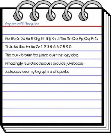 ExpressaEF Regular Font