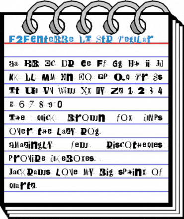 F2FEntebbe LT Std Regular Font