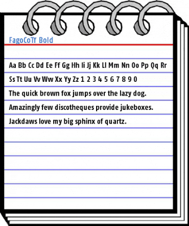 FagoCoTf Bold Font