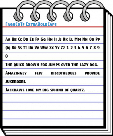 FagoCoTf ExtraBoldCaps Font