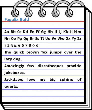 FagoEx Bold Font