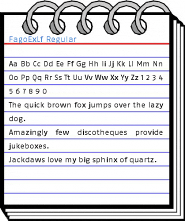 FagoExLf Regular Font